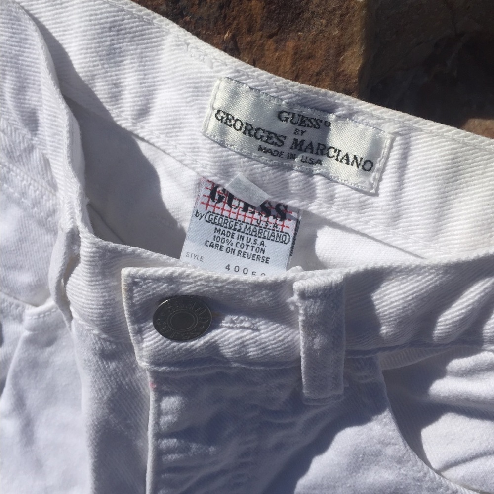 White vintage guess by Marciano jeans
